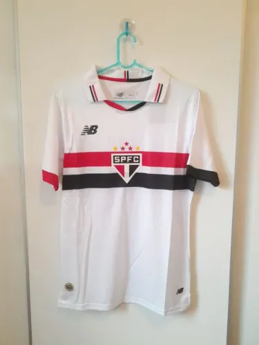 Camisa do São Paulo Titular 24/25 Modelo Jogador Tam. GG (Nova) *FRETE GRÁTIS*