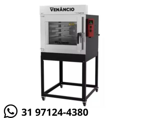 Forno 5 Esteiras a Gás Venâncio Turbo