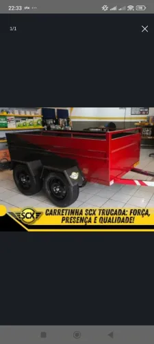 Carretinha SCX Trucada personalizado