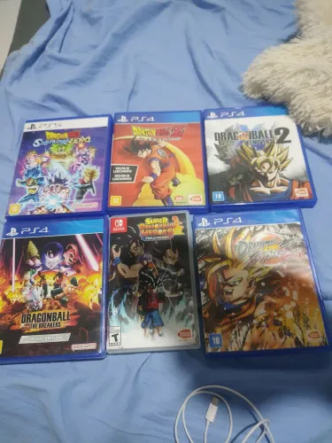 Jogos dragon ball ps4, ps5 e swicth. Valores na descrição 