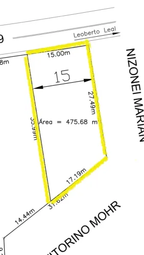 Terreno com ótima localização em Alfredo Wagner.