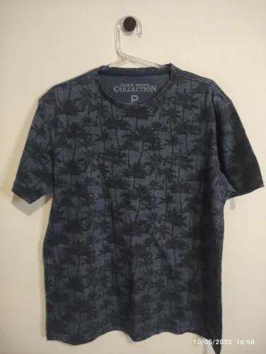 Camiseta Azul Masculina