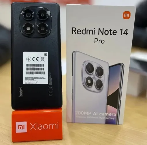 Xiaomi Redmi Note 14 Pro 4g preto 256 gb 8 ram 200 mpx