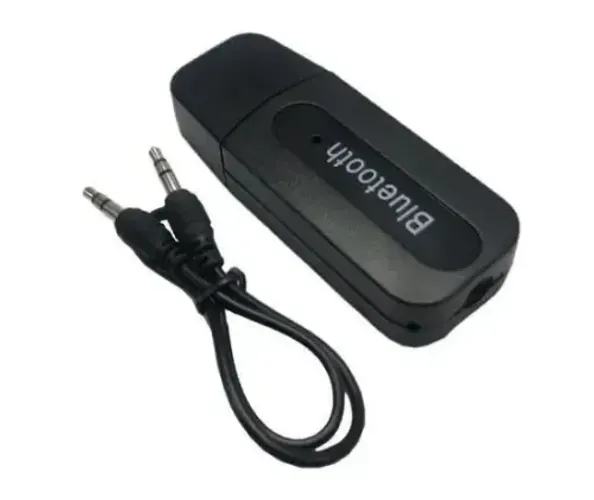 Adaptador Receptor Bluetooth Áudio Stereo 2.1 Usb P2 Adaptador Músicas
