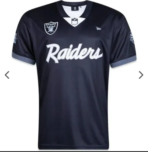 Camiseta Jersey New Era Las Vegas Raiders Core NFL 100