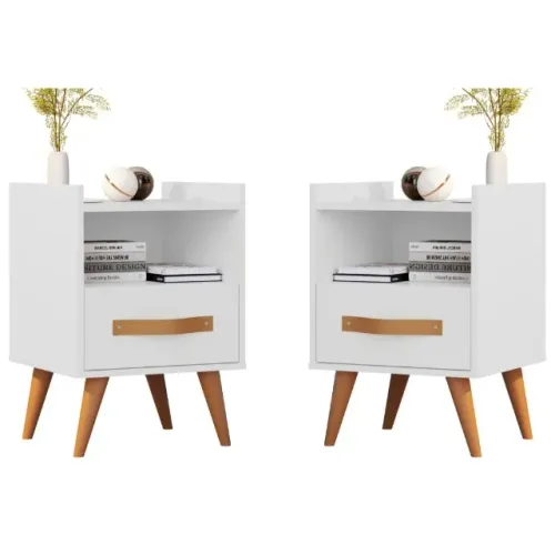Mesa de Cabeceira Branco