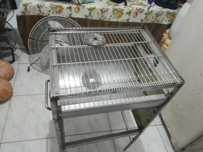 Churrasqueira inox puro