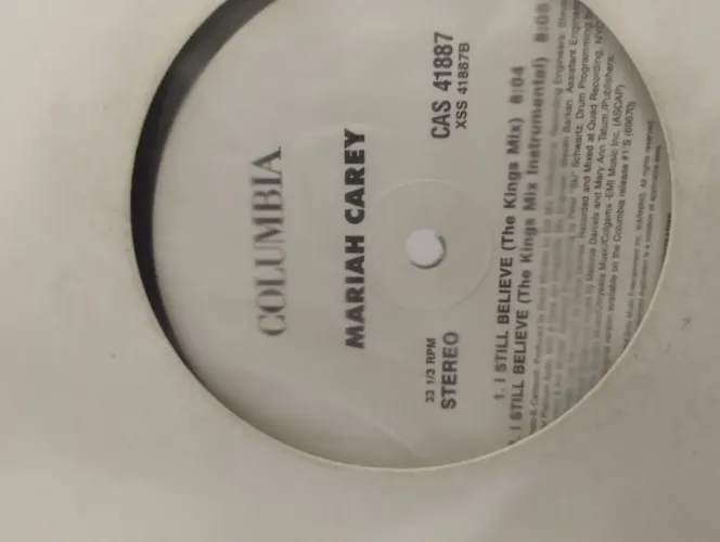 MARIAH CAREY VINIL promo 