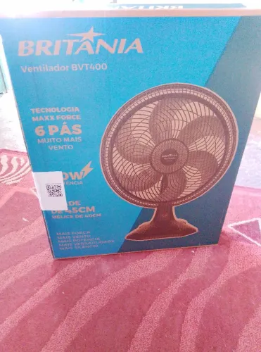 Ventilador na caixa lacrado