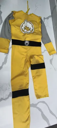 Fantasia Power Rangers Amarela