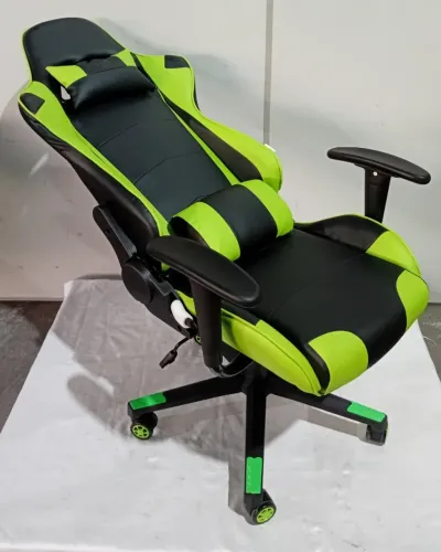 Cadeira Gamer em Couro PU Reclinável em Diversas Cores
