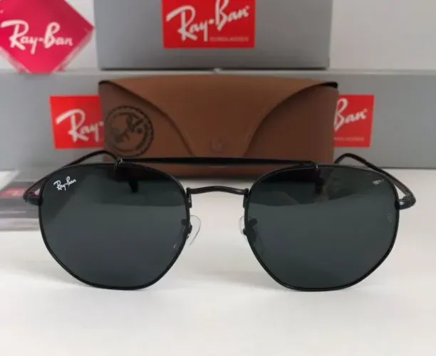 Óculos Rayban Marshall Black - Frete Grátis Para Todo o Brasil