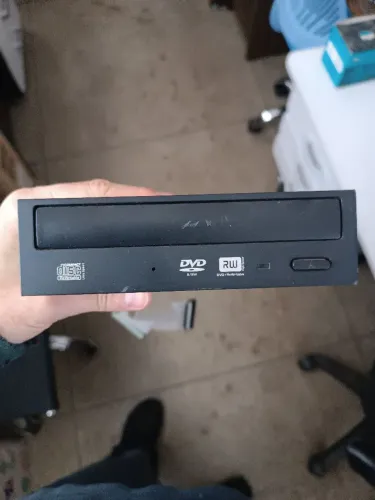 Gravador e leitor de dvd e cd ide Sony preto dvd-rw