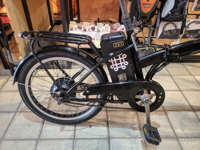 Bike elétrica Dobrável 