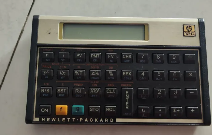Calculadora financeira  HP 12C