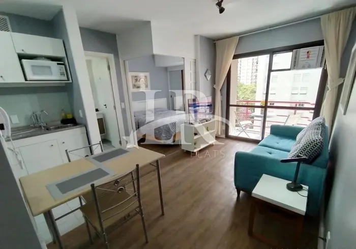 LR Flats Apartamento e Studio - Flat mobiliado de 35m² para alugar em Moema, confira!
