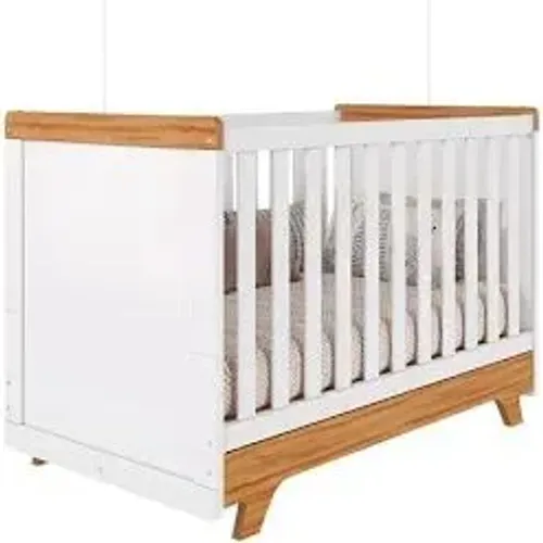 Berço Moderno com Design Amadeirado 2x1