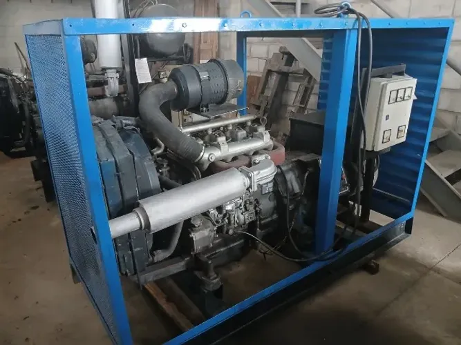 motor a diesel MWM D229-4 com gerador weg de 55 kva usado semi novo