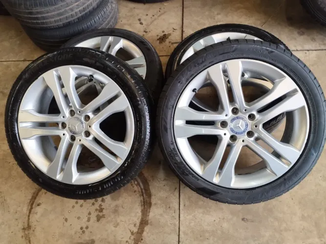 Rodas Mercedes Aro 18 + Pneus 225/45/18