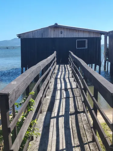 Rancho de canoa lugar paradisíaco 