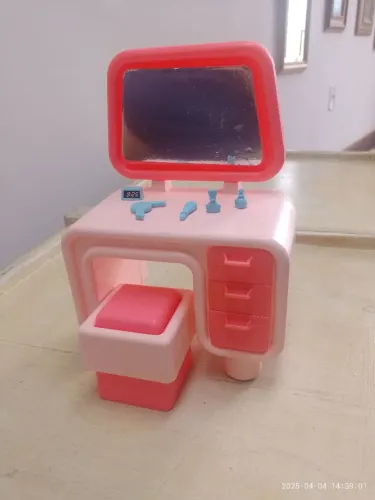 Penteadeira da Barbie Década de 80