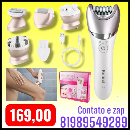 Máquina depiladora multifunção cuidados pessoais 5 IN 1 8001 Arranca pelos Pela raiz 