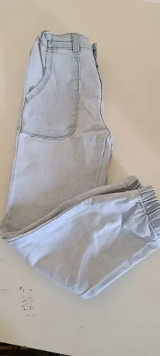 Calça infantil de 6 a 8 anos da hot dog com regulagem de tamanho 