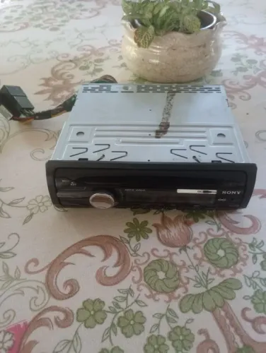 Som automotivo Sony em pane