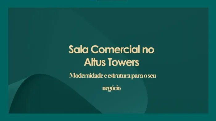 Ed. Altus Towers - Sala comercial no Ed. Altus Towers em Sorocaba/SP