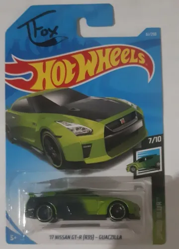 HOT WHEELS 17 NISSAN GT R GUACZILLA