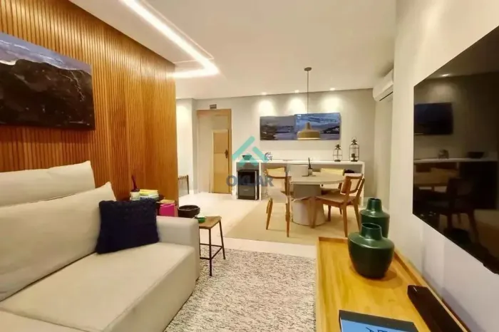 Apartamento aconchegante com suíte, iluminação natural e completa infraestrutura de lazer