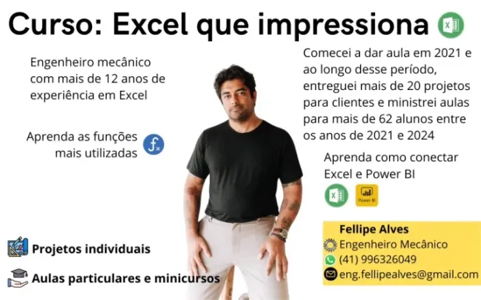 Aulas de Excel do básico ao avançado