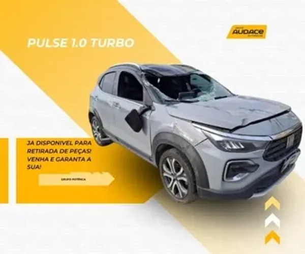 Sucata Pulse 1.0 Turbo. Ja disponivel para retiradas de peças!