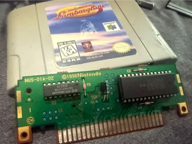 Jogo Automobili Lamborghini Original Nintendo 64 Americano