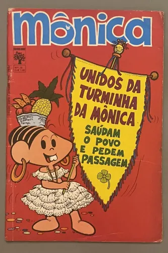 Mônica 10 - Ed. Abril - 1a Fase - Rara - Leia Descrição