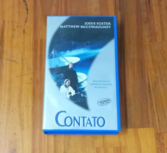 Fita VHS filme CONTATO