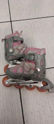 Patins inline Infantil Rosa
