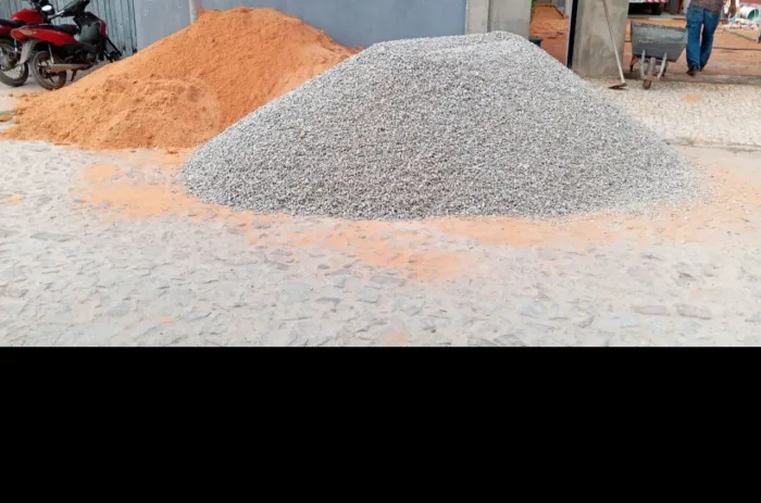 Material para construção Brita de todos os tamanhos, entrega rápida.