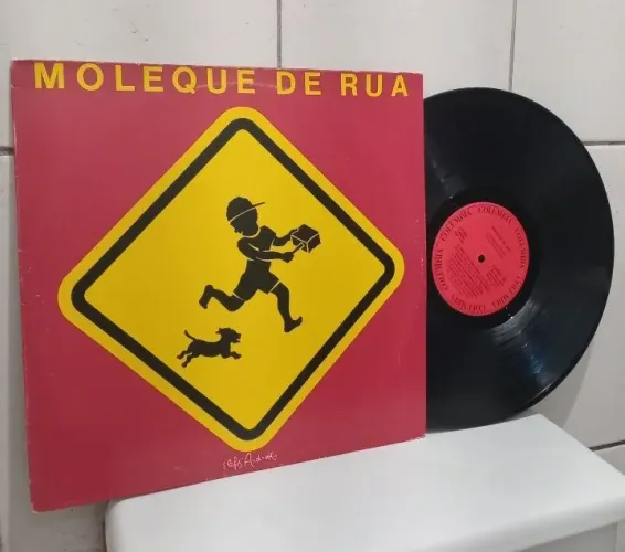 LP Moleque de Rua 1992 Rap Nacional/ Pouco usado/ Ótimo estado