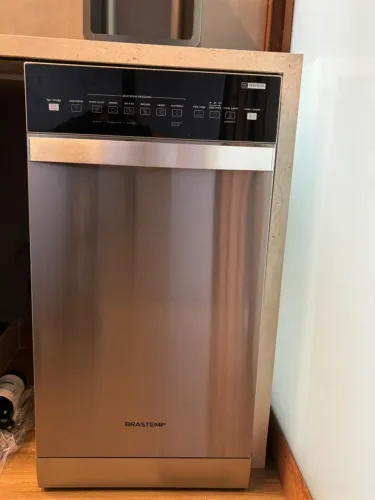 máquina de lavar louça Brastemp 10s inox 220V