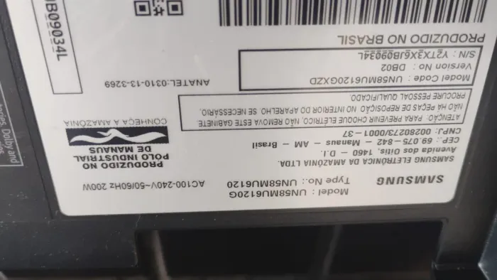 Vendo TV Smartv, 4k, Samsung, 58 polegadas