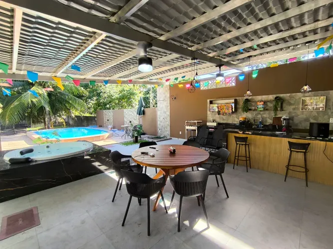 Chácara à venda em Lucena - Energia Solar, Piscina Aquecida, Gourmet Alto Padrão e Jacuzzi