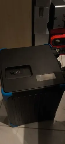 Cofre 351 Portátil Pvc Barra Alumínio Cordão Aco 30x39x29cm