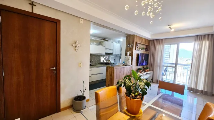 Apartamento de 3 dormi. sendo 1 suíte no condomínio Vivare no Pagani.