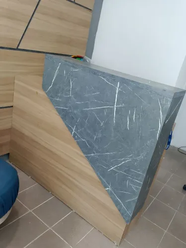 BALCÃO DE RECEPÇÃO 100% MDF 