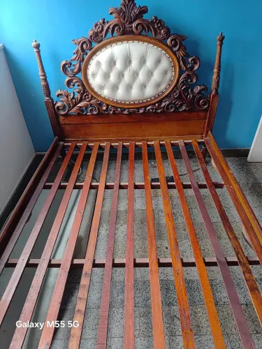 Cama casal madeira