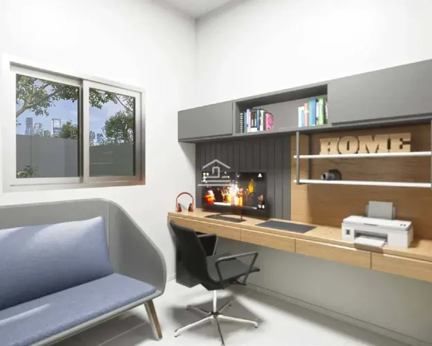 Casa em Condomínio na Planta 142m² no Turu Espaço gourmet 04 Quartos