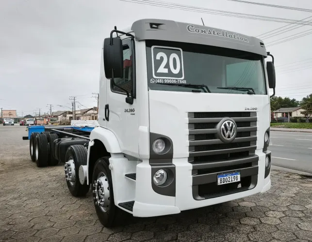 Volkswagen 24280 8x2 ano 2020 chassi 9,30mt