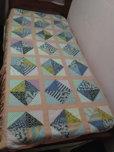 Cobertor de algodão Solteiro 2,05 x 1,80 cm. Sem defeitos ou avaria