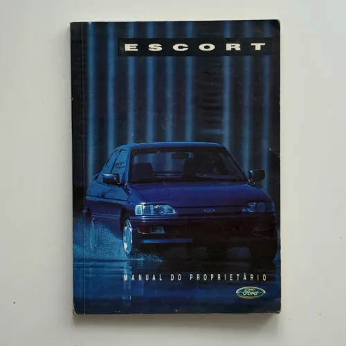 Manual do Proprietário Original Ford Escort 1993